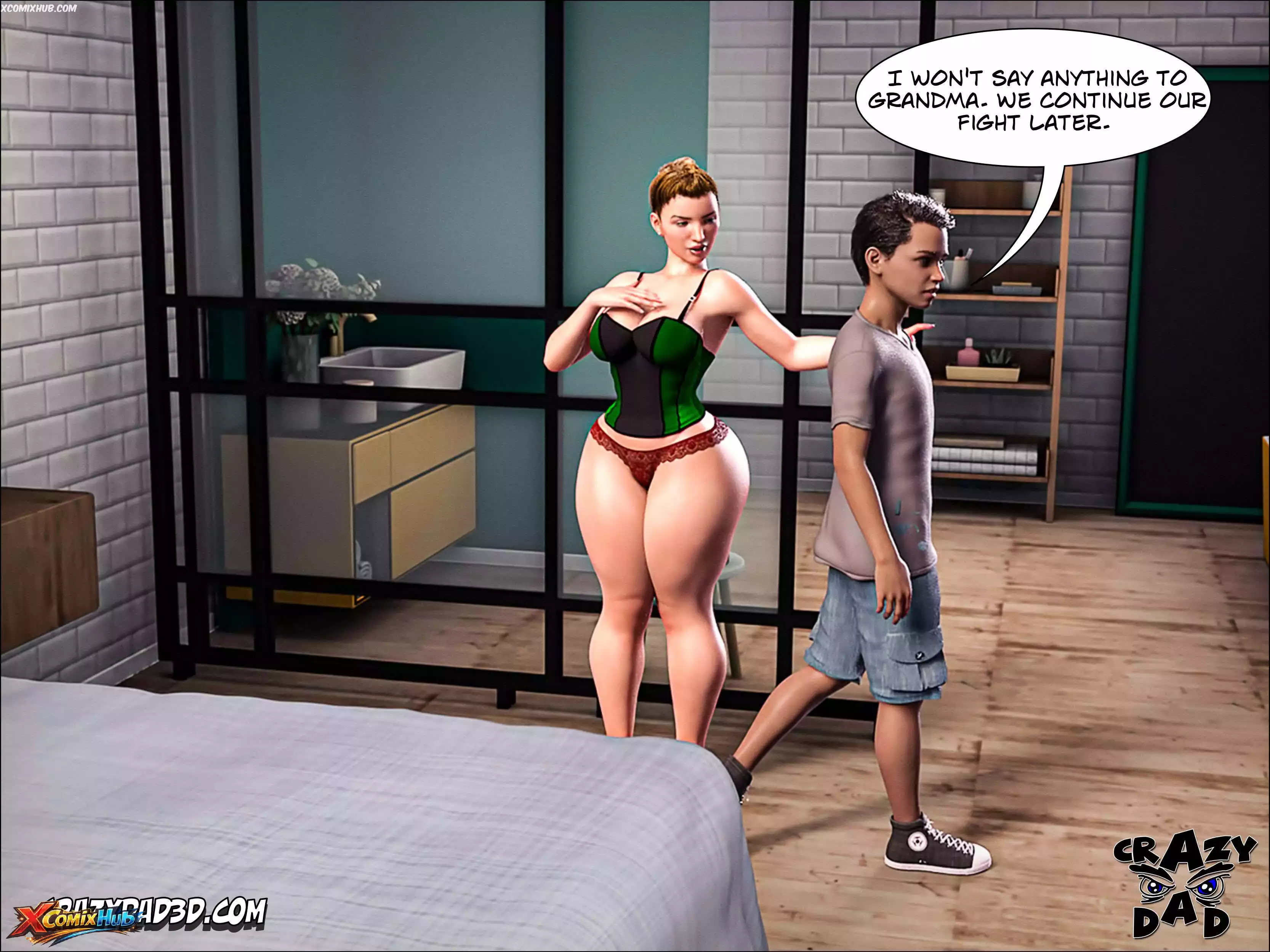 Father In Law At Home Chapter 18 Crazydad3d 046 Comic Page 46